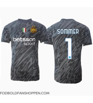 Inter Milan Yann Sommer #1 Målmand Tredjetrøje 2024-25 Kortærmet